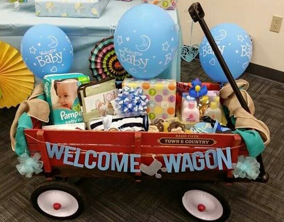 Baby Shower Gift Ideas Boy
 Baby Shower Wel e Wagon