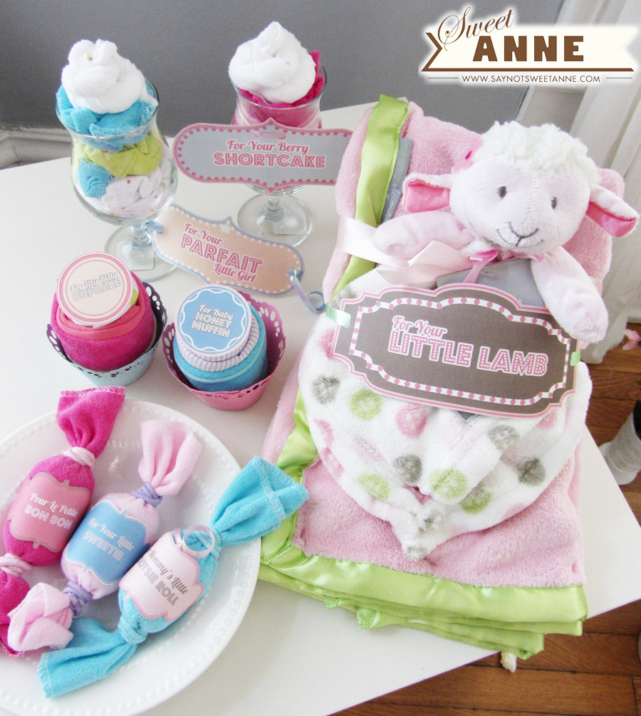 Baby Shower Gift Ideas For A Girl
 Baby Shower Gifts [Free Printable] Sweet Anne Designs