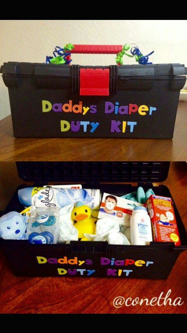 Baby Shower Gift Ideas For Mom And Dad
 Daddy s Diaper Duty Kit