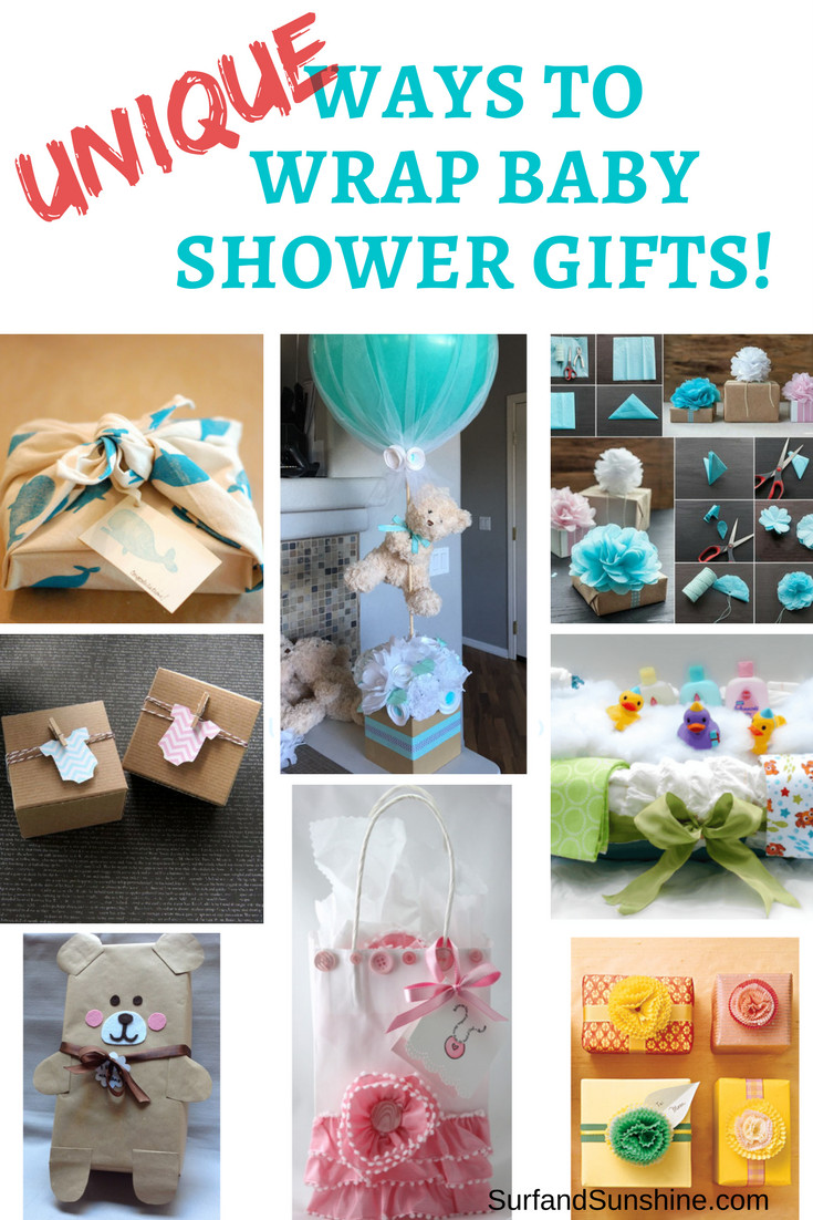 Baby Shower Gift Wrapping Ideas
 Unique Baby Shower Gift Ideas and Clever Gift Wrapping