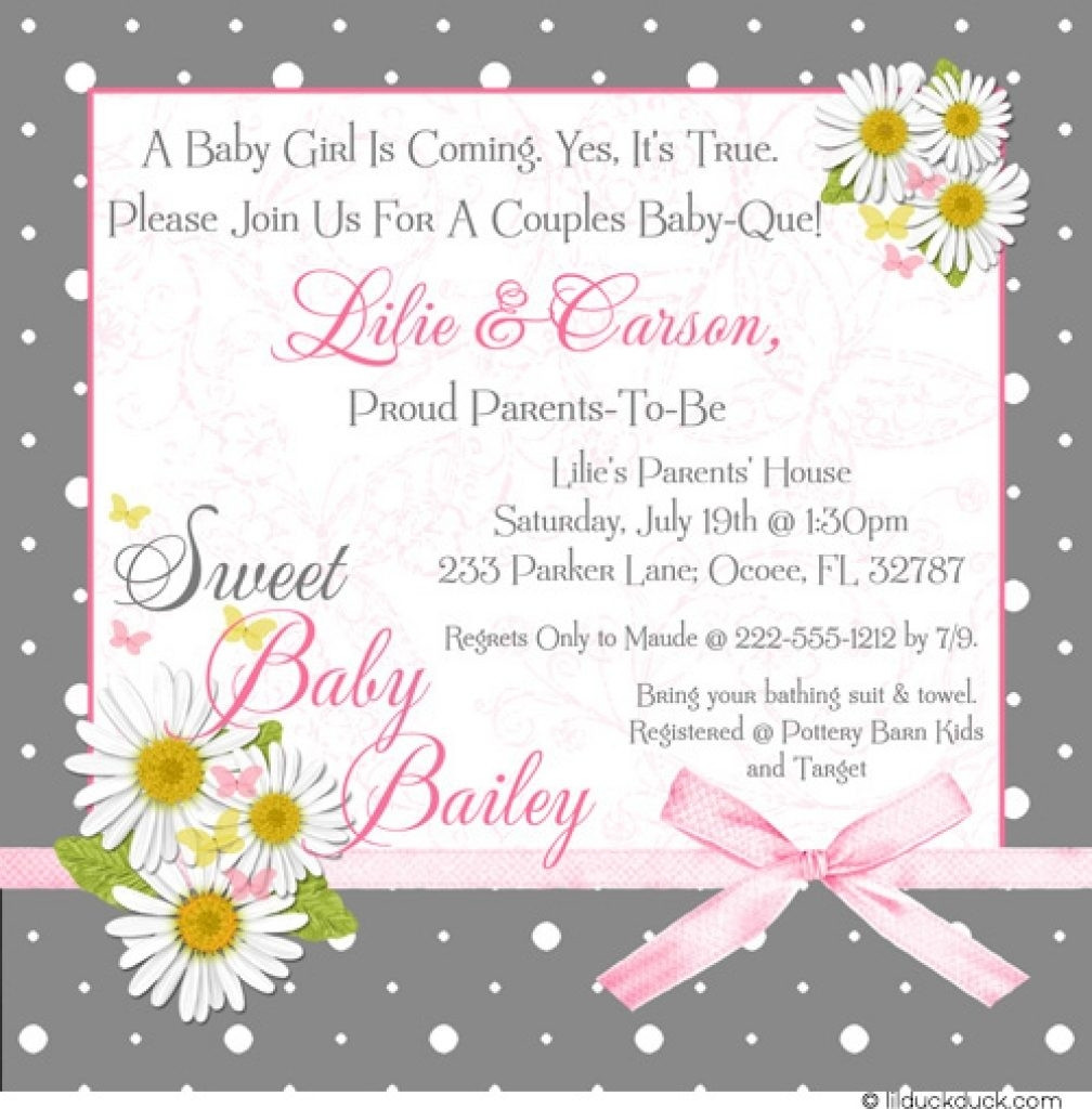 Baby Shower Invitation Quotes
 Baby Shower Invitation Wording That’s Cute And Catchy