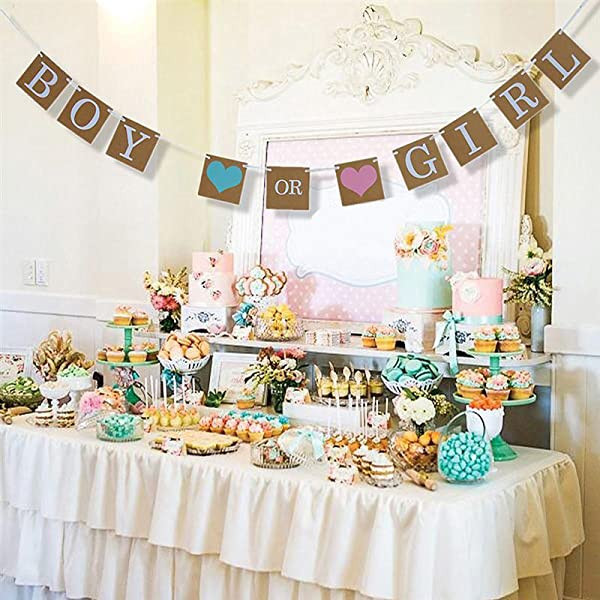 Baby Shower Party Decorations
 Amazon Baby Shower Decorations Gender Reveal Party