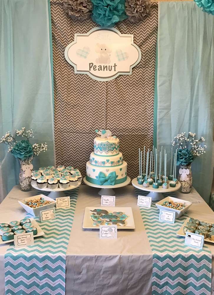 Baby Shower Party Decorations
 Elephant Baby Shower Party Ideas 1 of 35