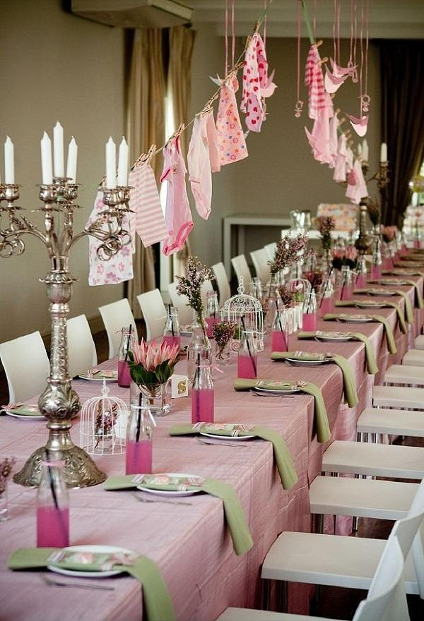 Baby Shower Table Decor
 Baby shower ideas – theme and decoration tips