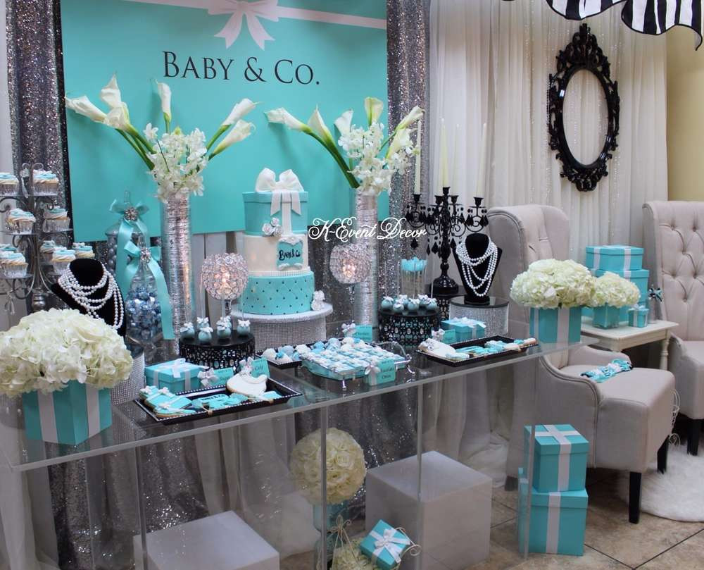 Baby Shower Table Decor
 baby and co baby shower dessert table ideas Baby Shower