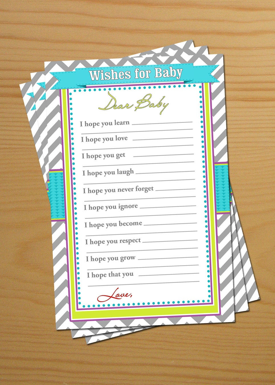 Baby Shower Wishing Well Quotes
 Baby shower wishes baby shower well wishes printable baby