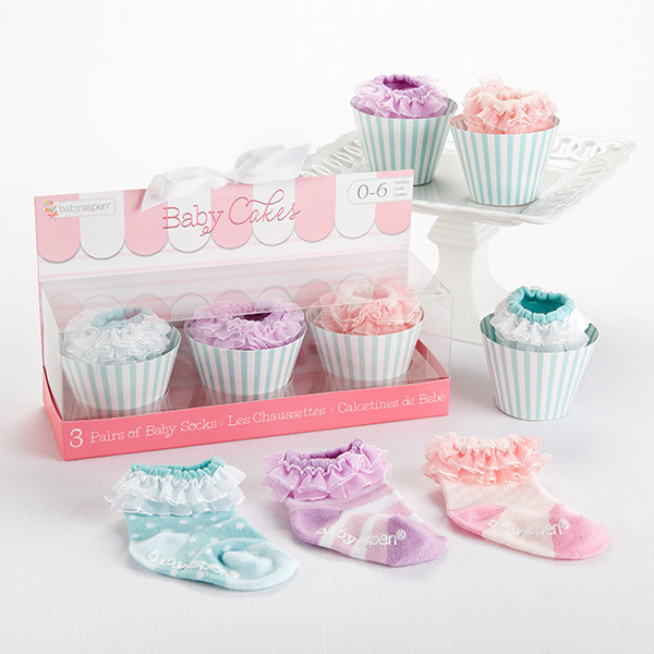 Baby Sock Cupcakes
 Baby Cakes Cupcake Socks Set