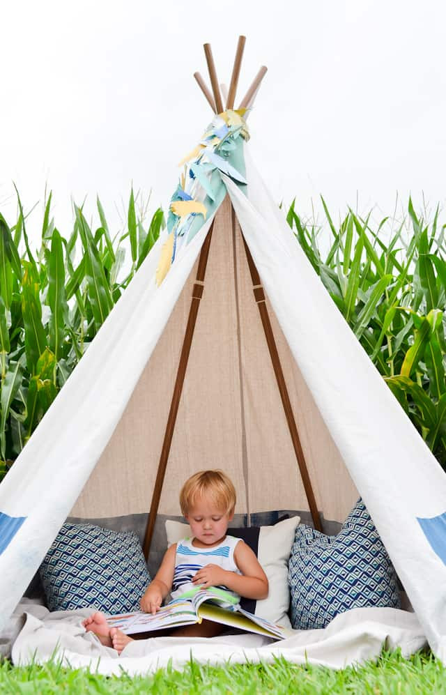 Baby Teepee DIY
 DIY Kids Tents and Teepees 31 Daily