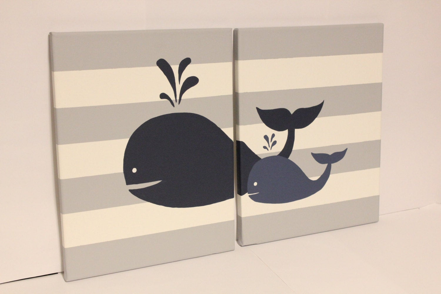 Baby Whale Nursery Decor
 whale nursery wall art baby boy girl whale decor baby boy girl