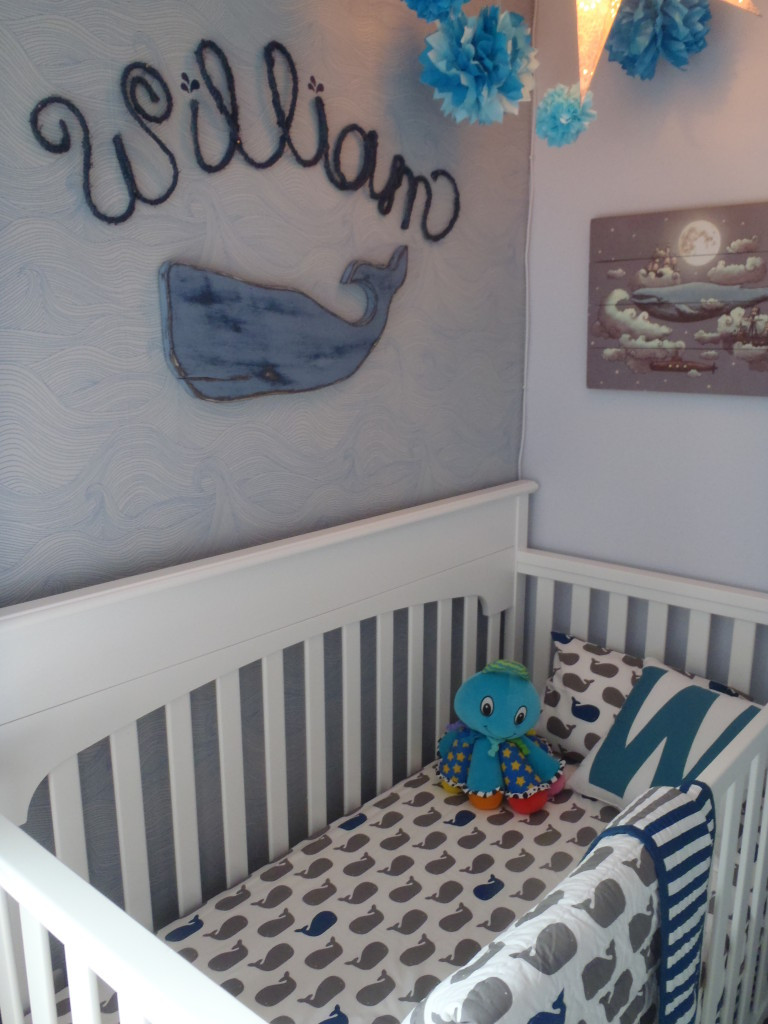 Baby Whale Nursery Decor
 William s Whale Nursery Project Nursery