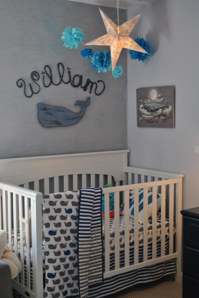 Baby Whale Nursery Decor
 William s Whale Nursery Project Nursery