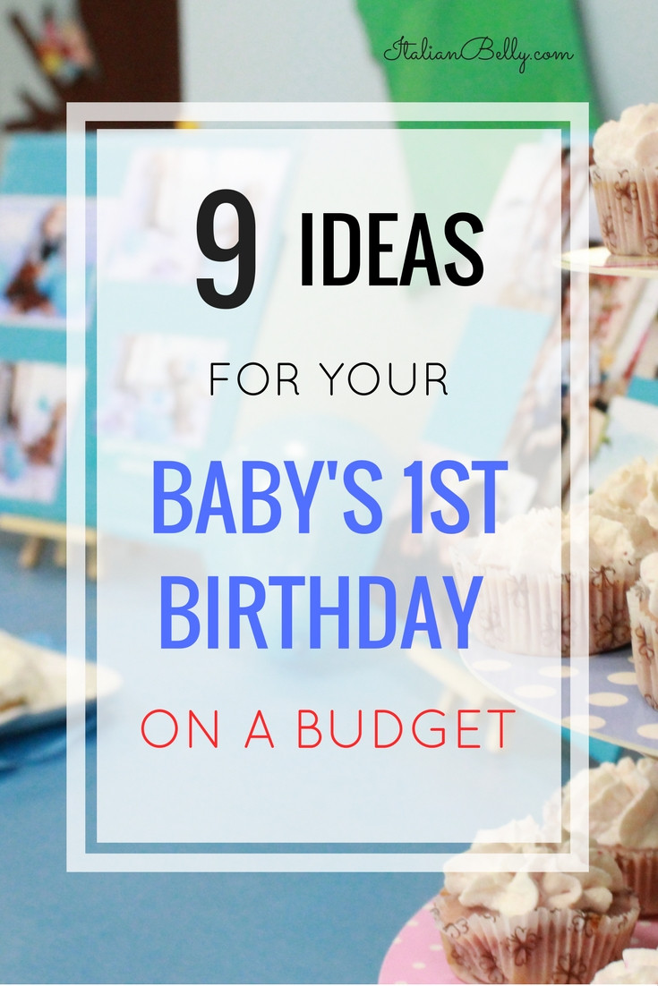 Baby'S First Birthday Gift Ideas
 9 ideas for baby s 1st birthday on a bud Italian