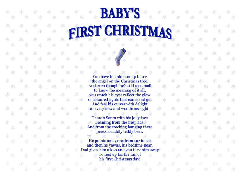 Baby'S First Christmas Quotes
 £1 50