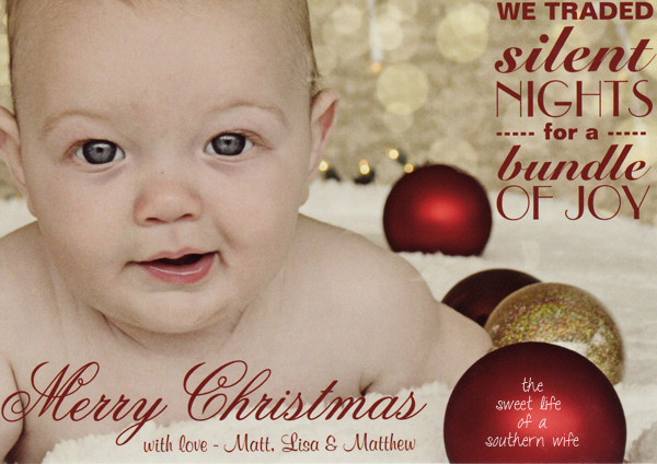 Baby'S First Christmas Quotes
 the sweet life of a southern wife babys 1st christmas