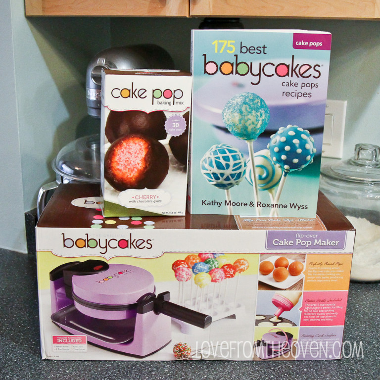 Babycakes Cake Pop Recipes
 Babycakes Flip Over Cake Pop Maker Review • Love From The Oven
