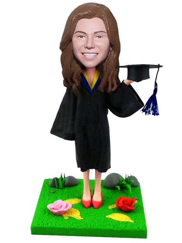 Bachelor Degree Graduation Gift Ideas
 Custom Graduation Bobblehead Custom Graduation Gifts For