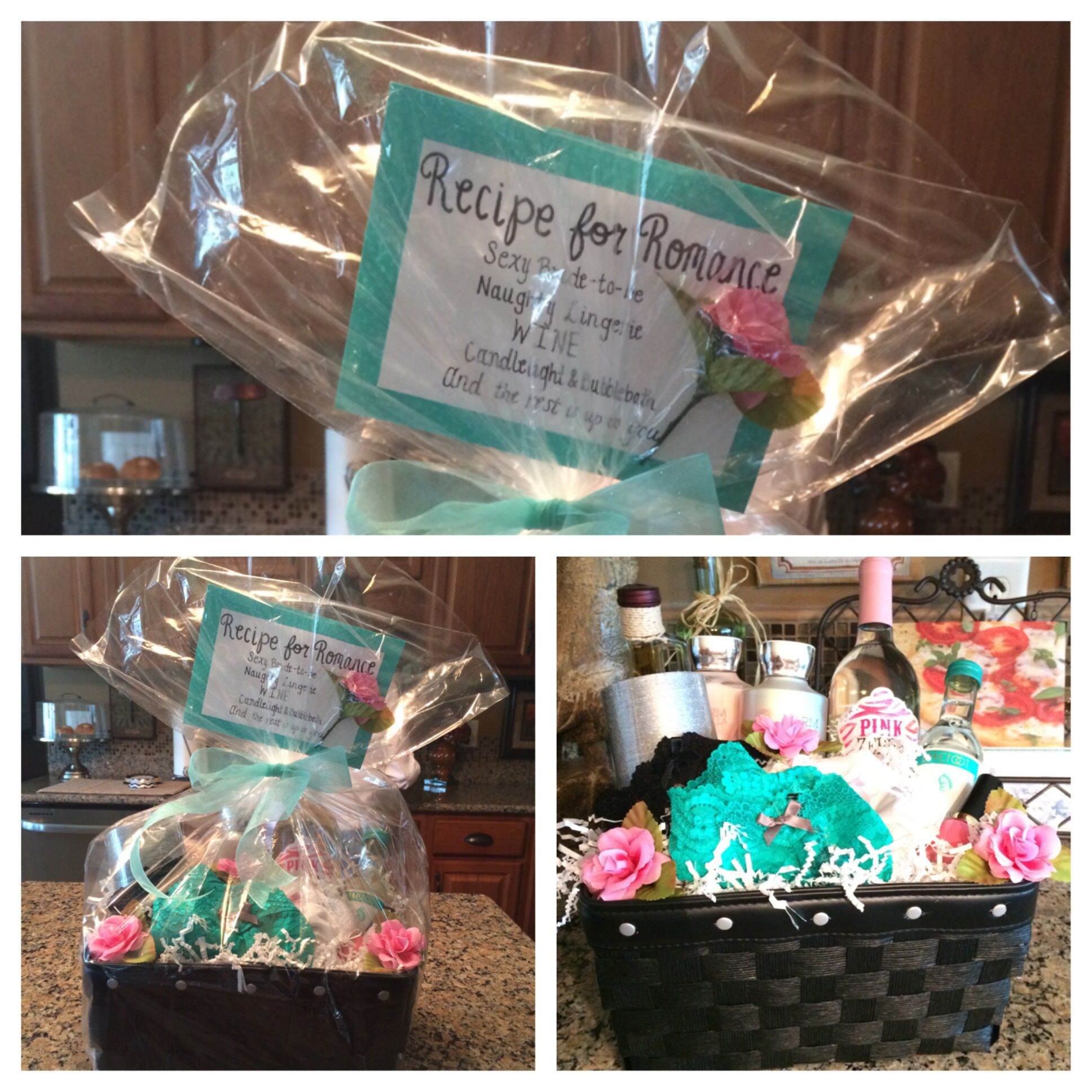 Bachelorette Gift Baskets Ideas
 Bachelorette t basket with bubble bath wine and other