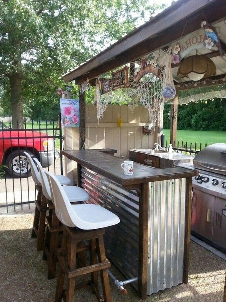 Backyard Bar And Grill
 21 Top Small Rustic Kitchen Designs For Outdoor