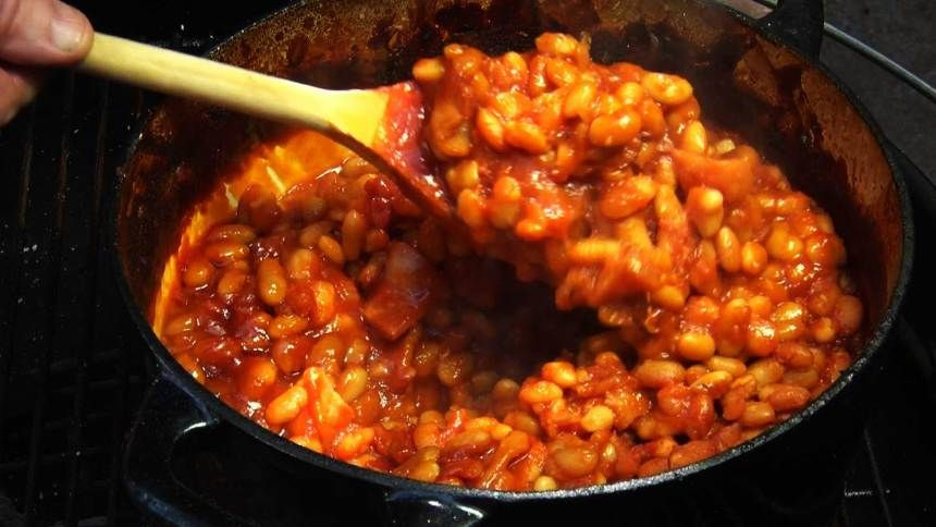 Backyard Barbecue Beans
 PORK AND BEANS