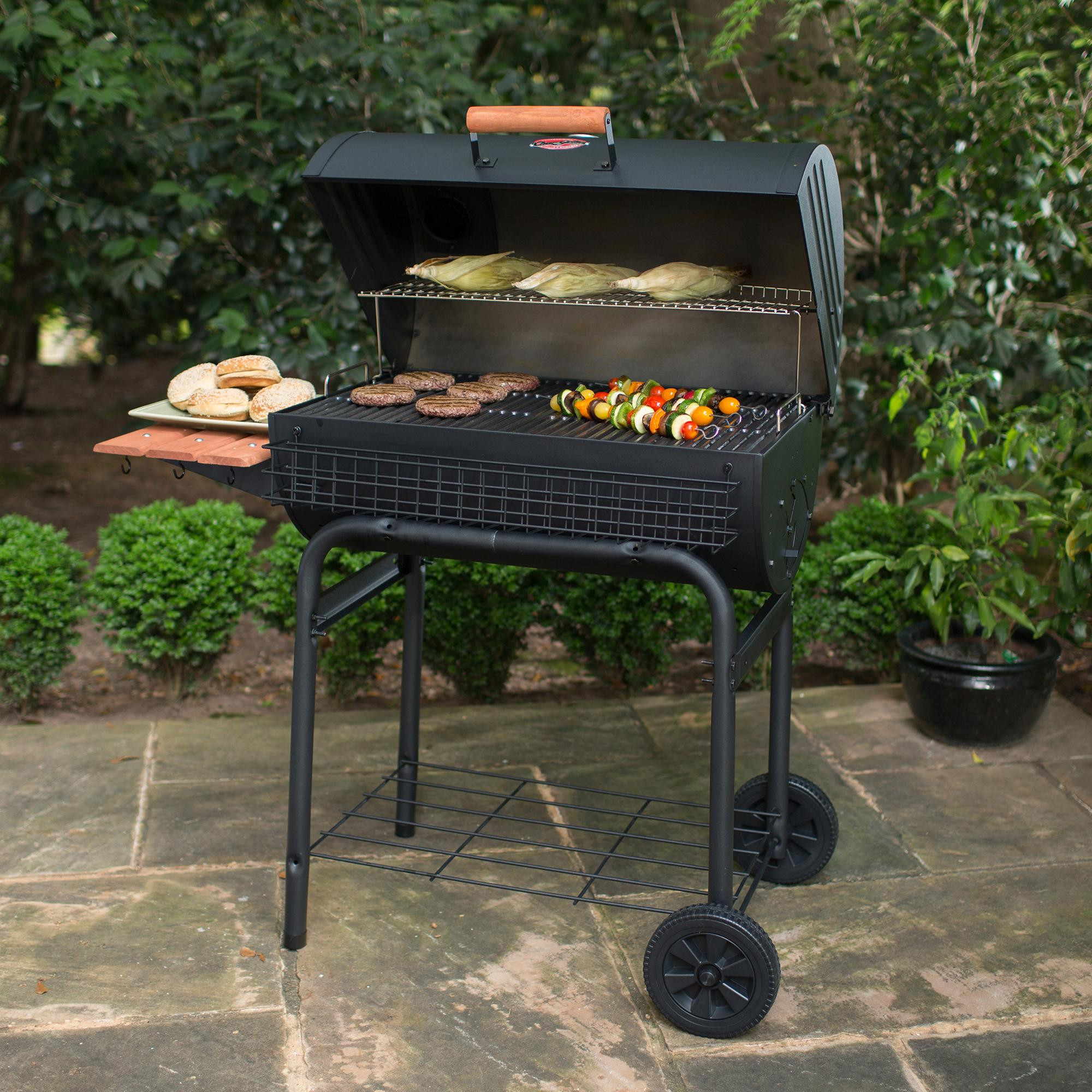 Backyard Barbecue Grill
 Charcoal Grill Smoker Barbecue Weber BBQ Heavy duty Steel