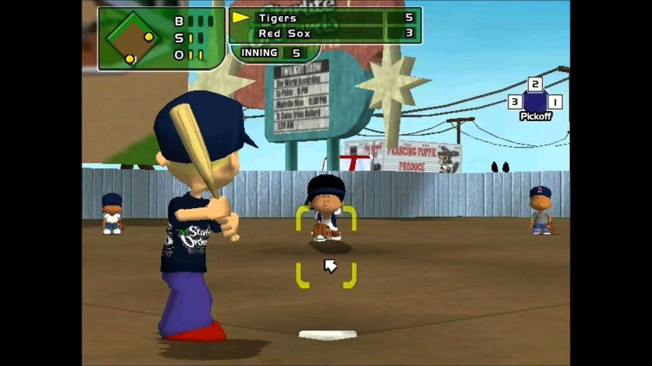 Backyard Baseball Play
 Backyard Baseball 2005 Lets Play vs Tigers