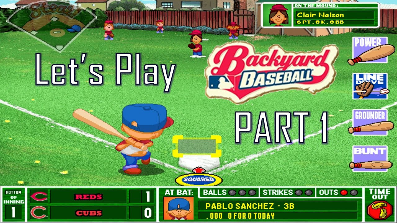 Backyard Baseball Play
 Let s Play Backyard Baseball Part 1