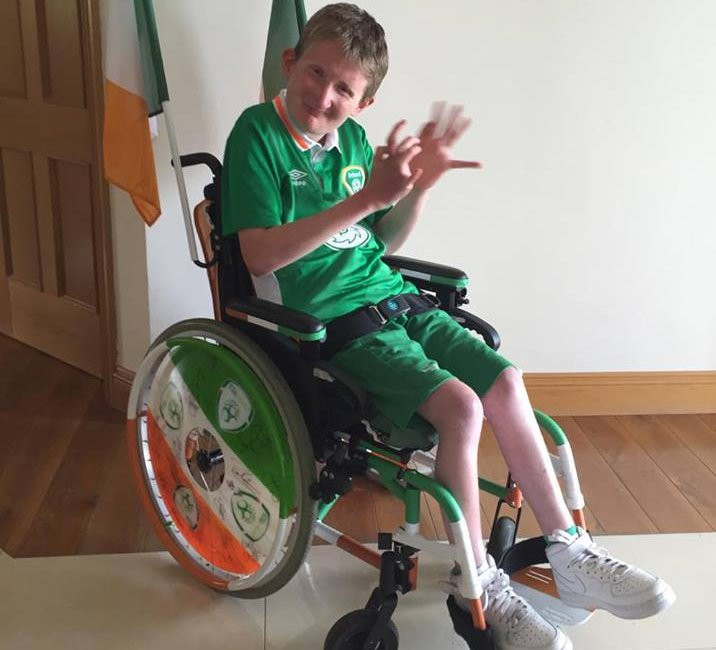 Backyard Baseball Wheelchair
 Heartwarming Dad builds custom “Ireland Wheelchair” for