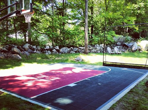 Backyard Basketball Courts Cost
 Flex Court Sport Courts Landscaping Network