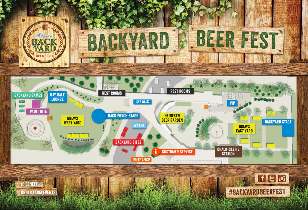 Backyard Beer Fest Arlington
 2015 Backyard Beer Festival Arlington VA Map and Beer