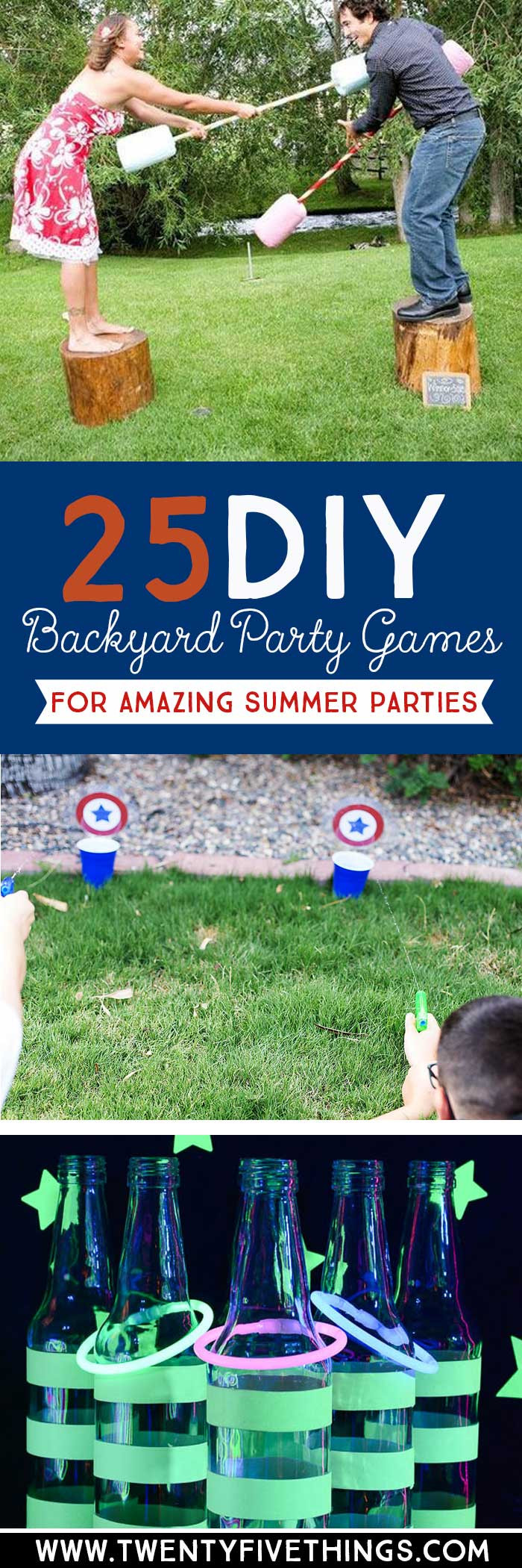 Backyard Birthday Party Games
 25 DIY Backyard Party Games for the Best Summer Party Ever