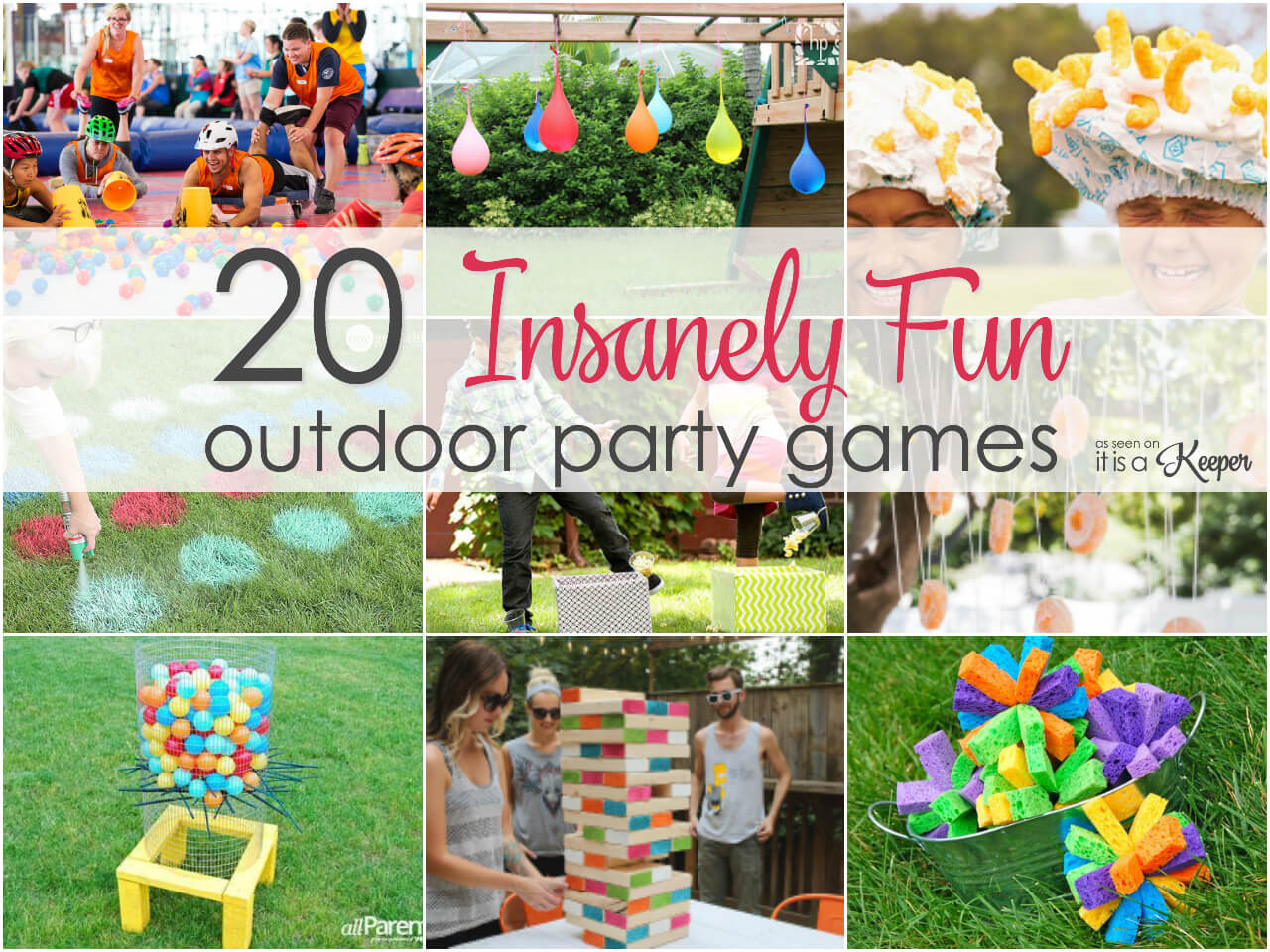 Backyard Birthday Party Games
 Outdoor Party Games 20 insanely fun games for your next