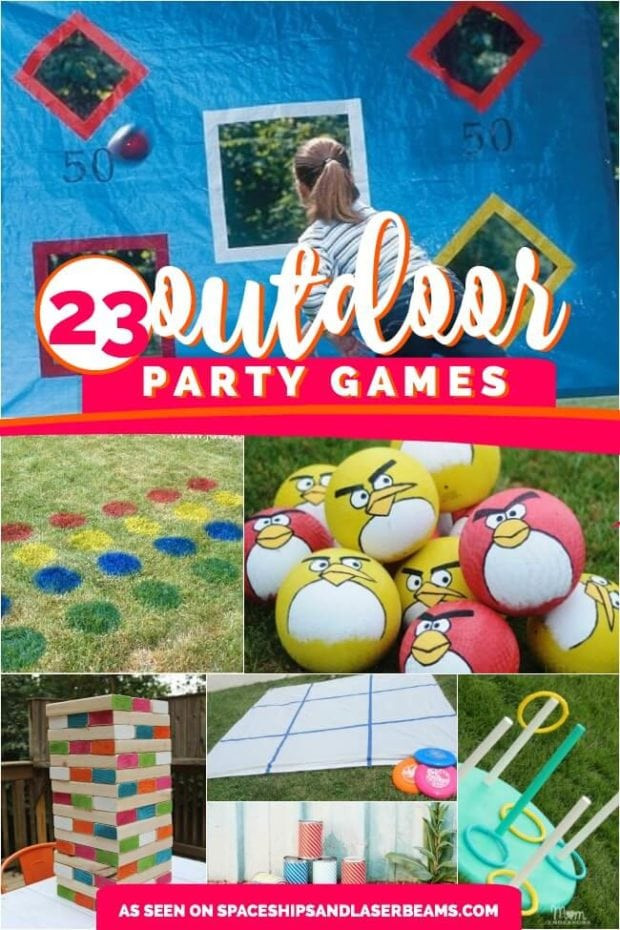 Backyard Birthday Party Games
 23 Outdoor Party Games Spaceships and Laser Beams