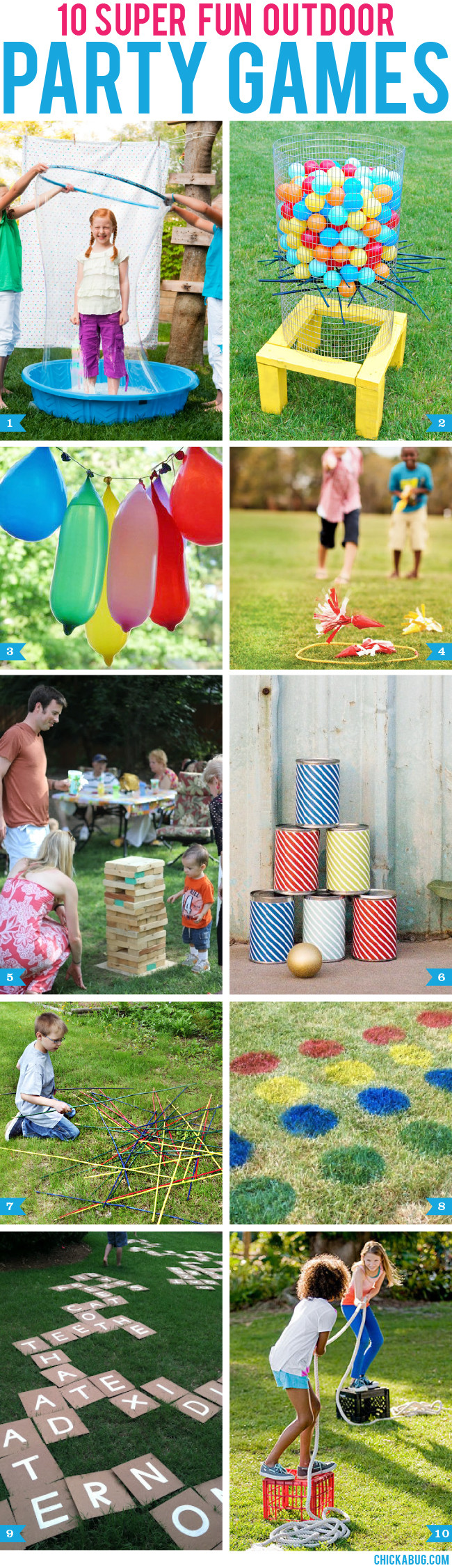 Backyard Birthday Party Games
 10 super fun outdoor party games