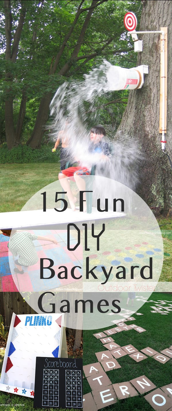 Backyard Birthday Party Games
 15 Fun DIY Backyard Games