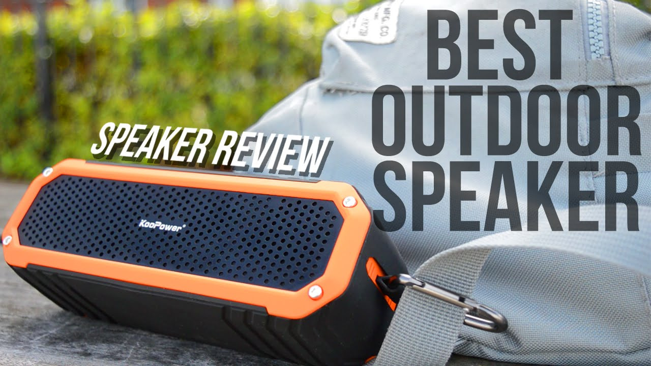 Backyard Bluetooth Speakers
 BEST OUTDOOR BLUETOOTH SPEAKER Sound Test Review