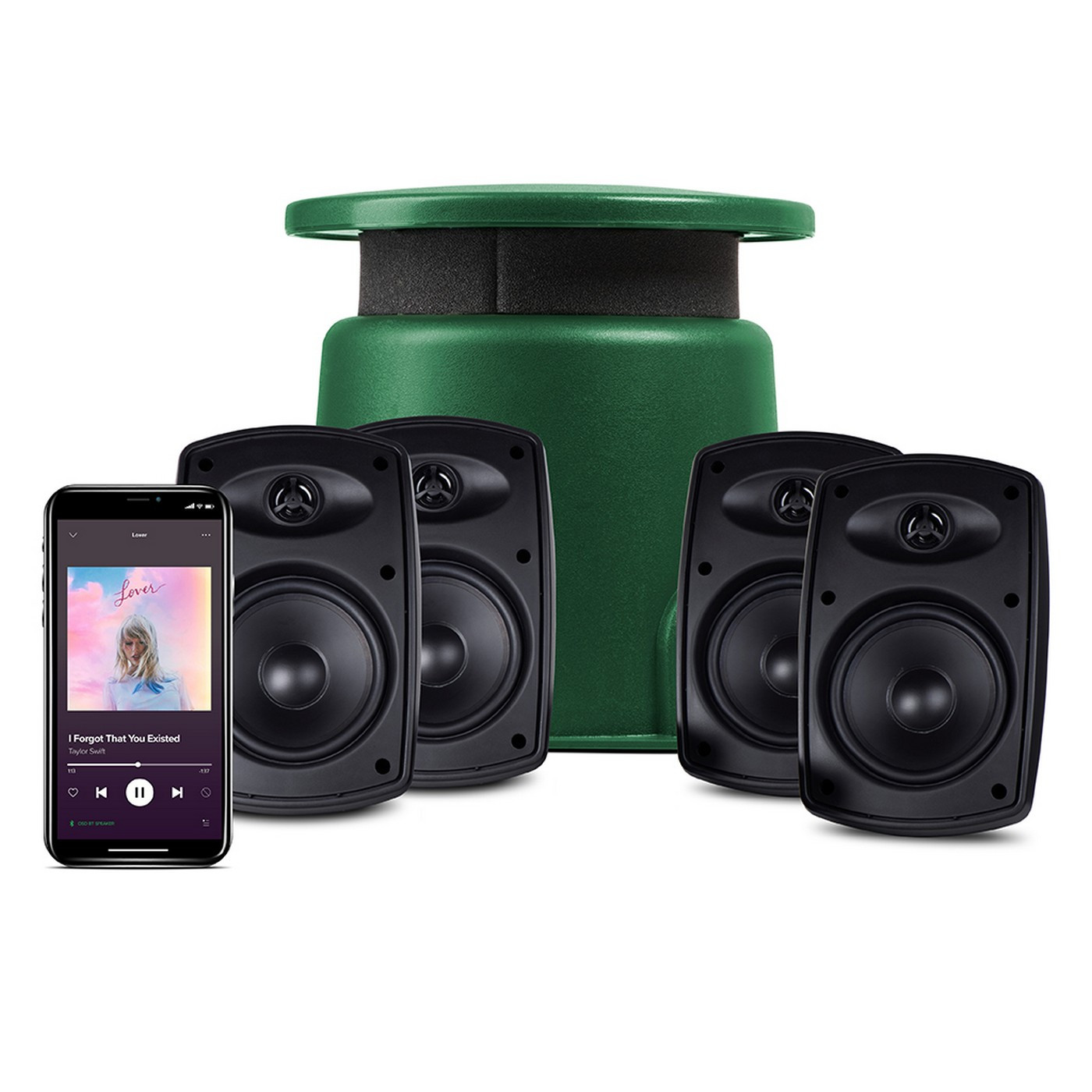 Backyard Bluetooth Speakers
 Outdoor Bluetooth 4 1 Outdoor Package 8" Powered Outdoor