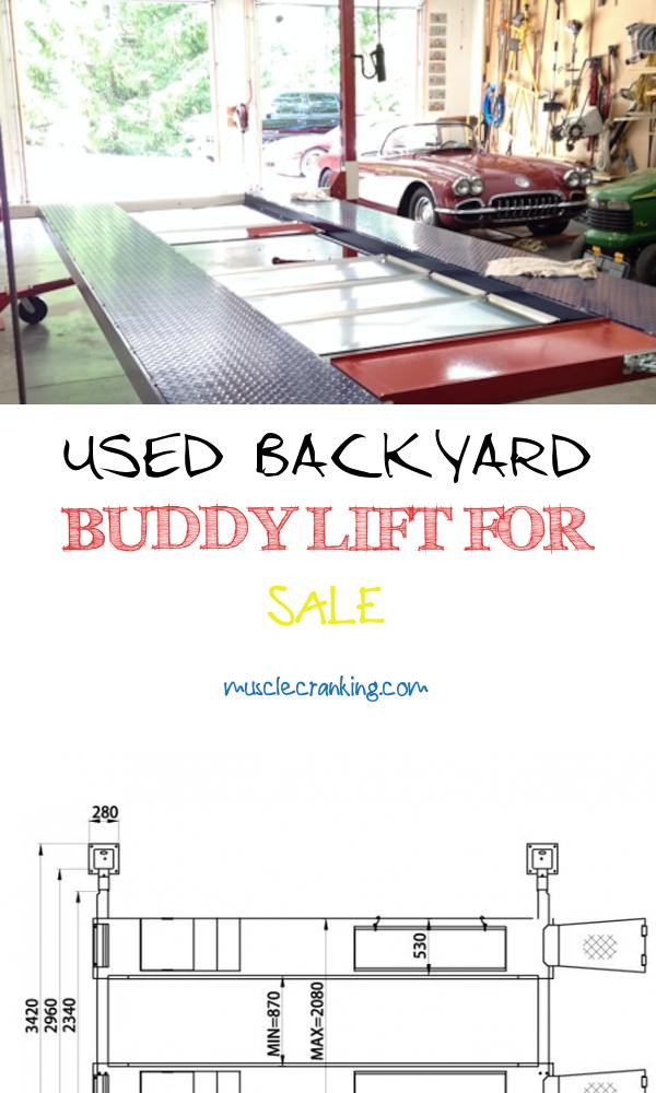 Backyard Buddy For Sale
 Used Backyard Buddy Lift for Sale 2021 musclecranking