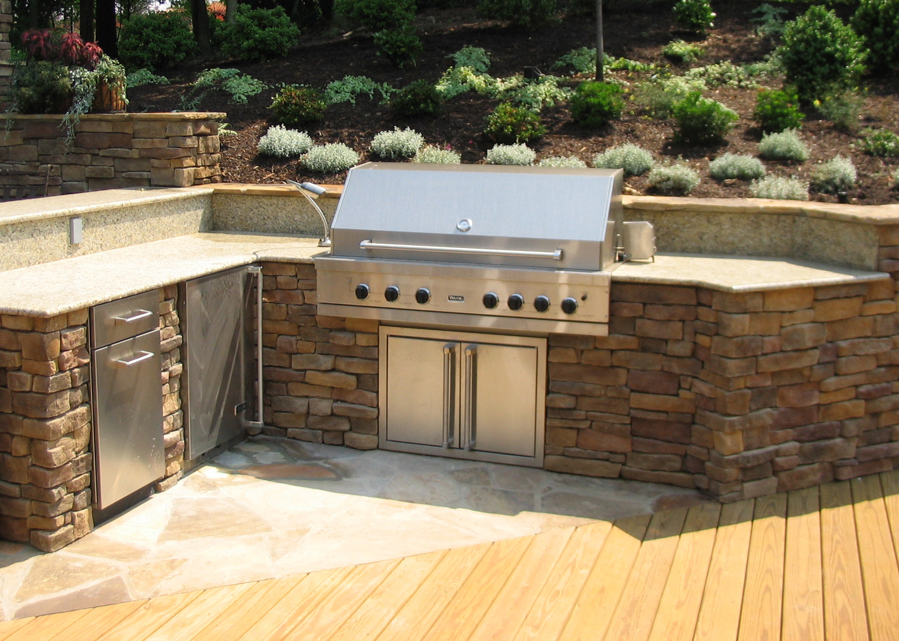 Backyard Built In Grill
 Designing an Outdoor Kitchen