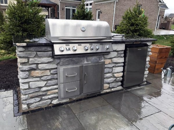 Backyard Built In Grill
 Top 50 Best Built In Grill Ideas Outdoor Cooking Space