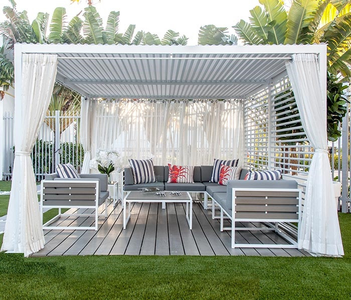 Backyard Cabanas For Sale
 Modern Outdoor Cabana in White