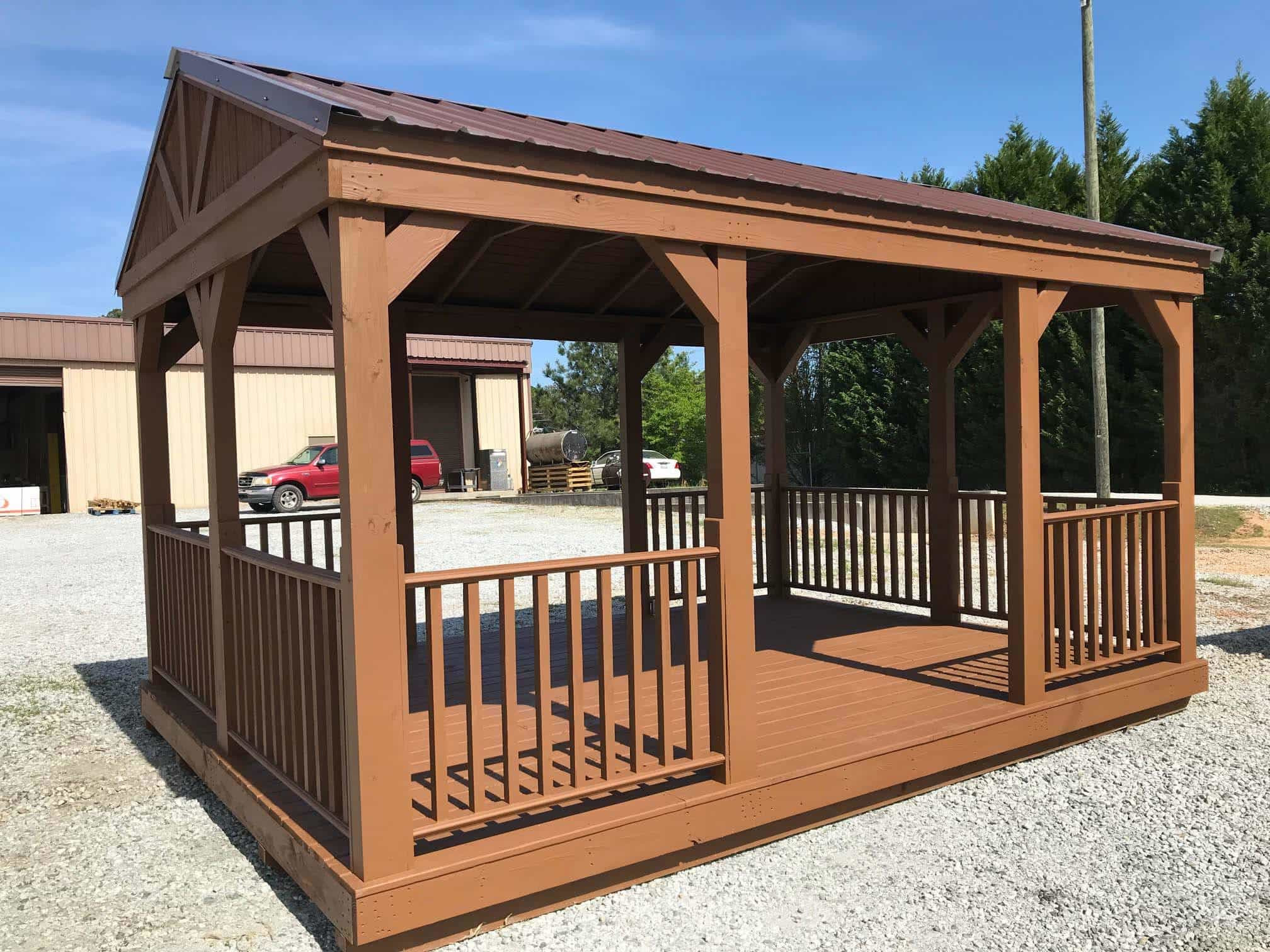 Backyard Cabanas For Sale
 Wooden Backyard Cabana for Sale in Georgia Free Delivery