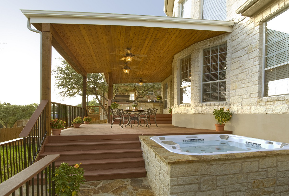 Backyard Covered Decks
 Houston Covered Patio Builder