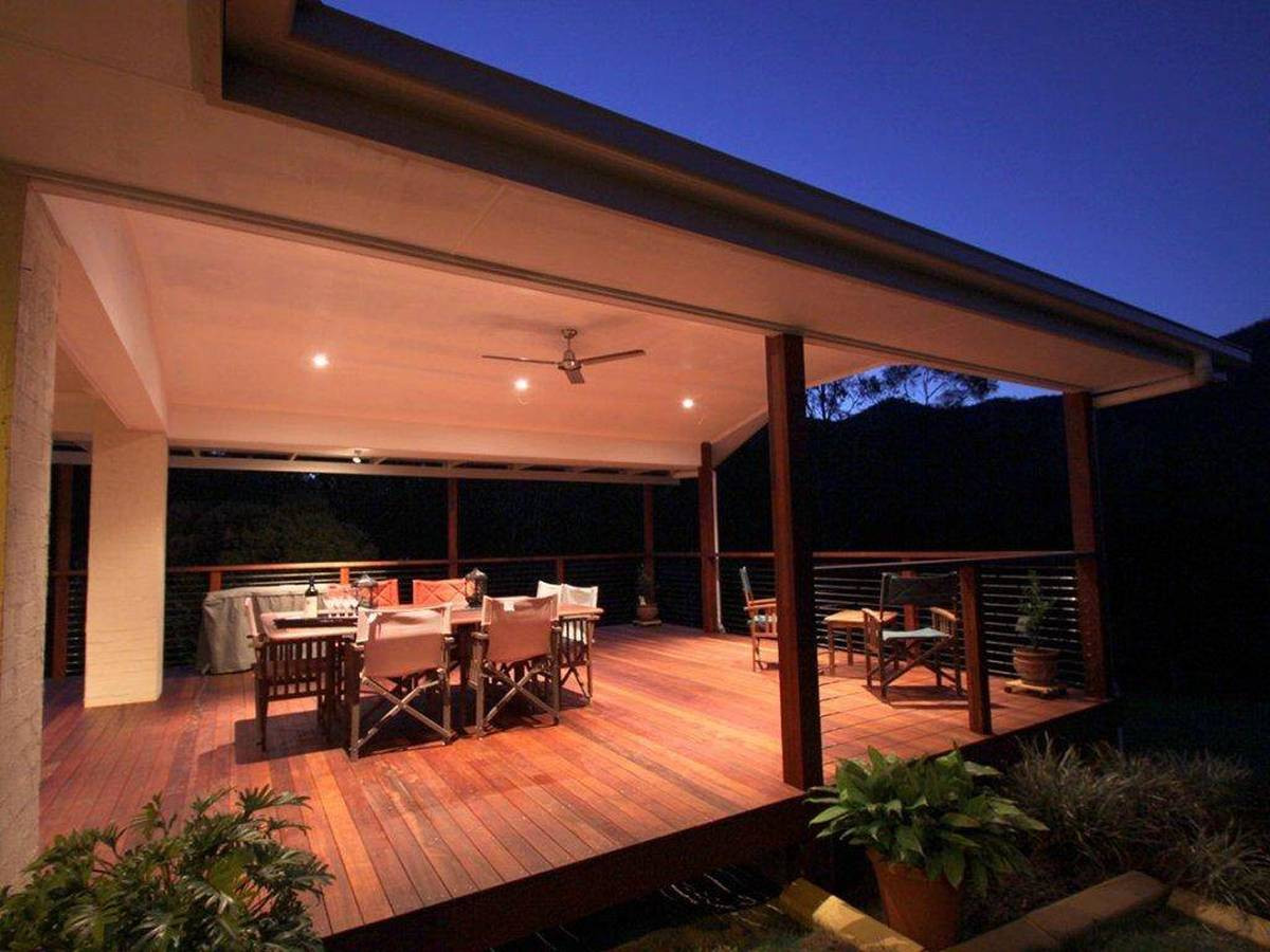 Backyard Covered Decks
 20 Impressionable Covered Patio Lighting Ideas Interior