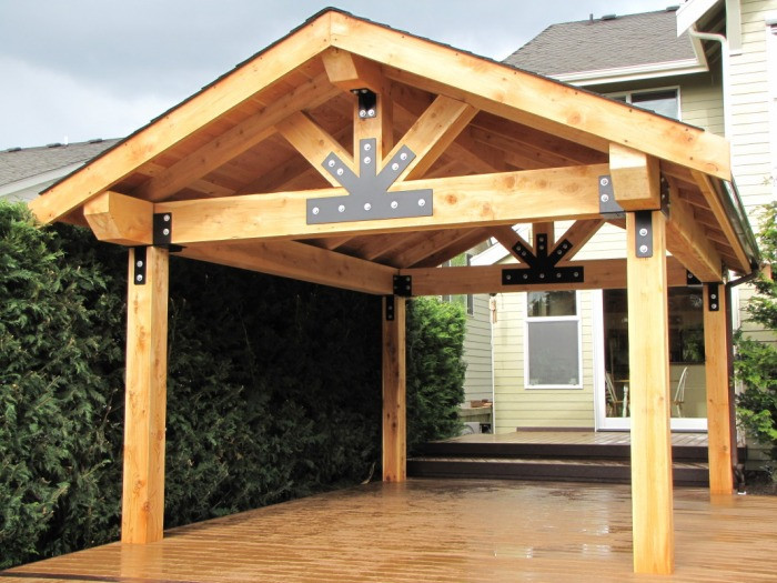 Backyard Covered Decks
 Wooden Patio Covers Give High Aesthetic Value and Best