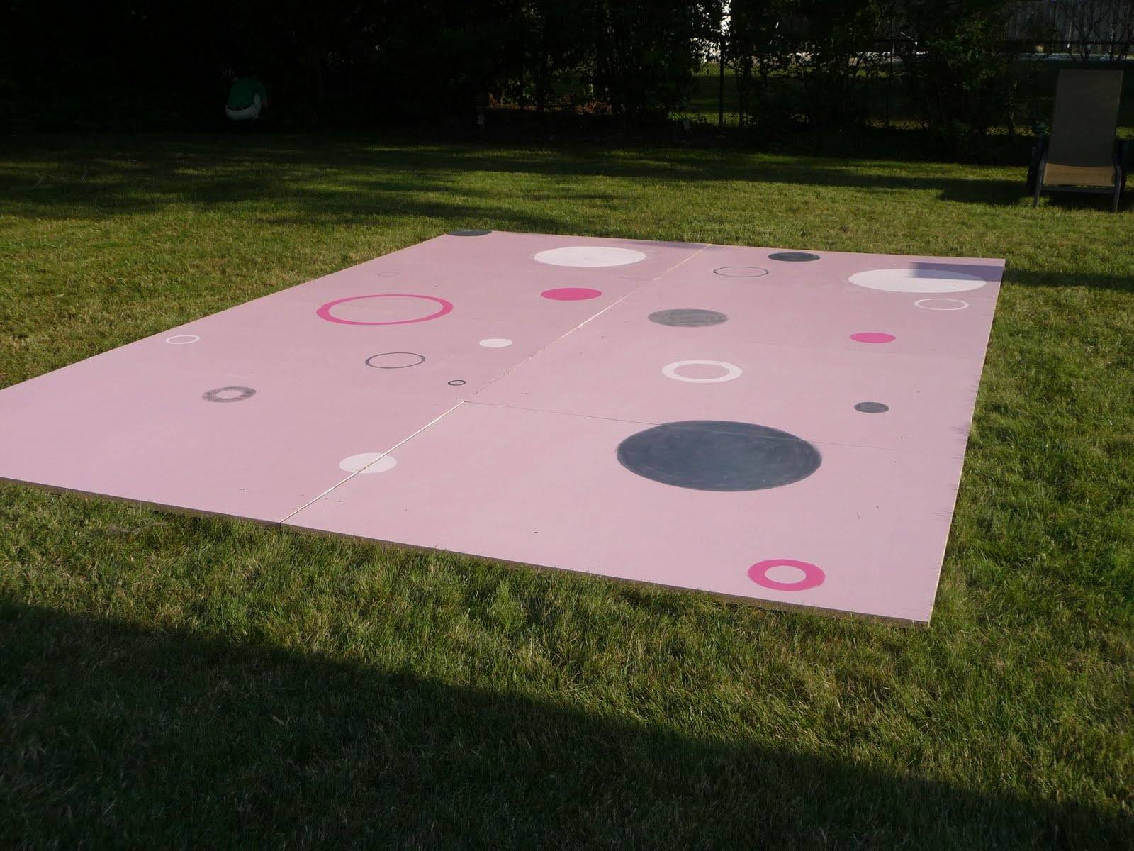 Backyard Dance Floor
 DIY Dance Floor for a Teen Party Design Dazzle