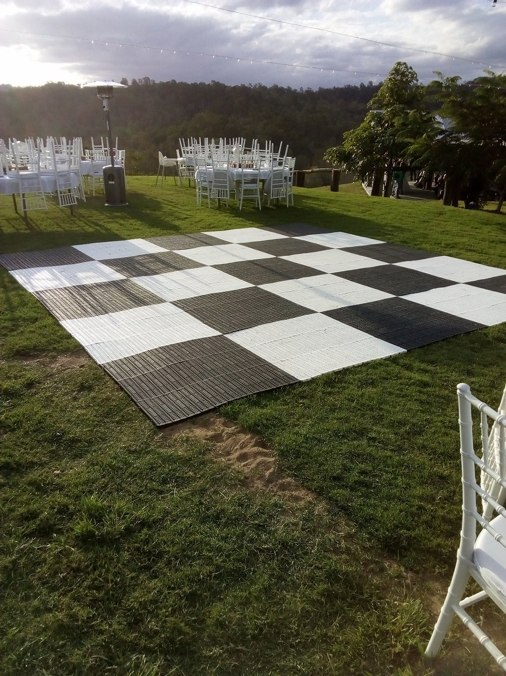 Backyard Dance Floor
 Outdoor Dance Floor Panel 92cm x 92cm