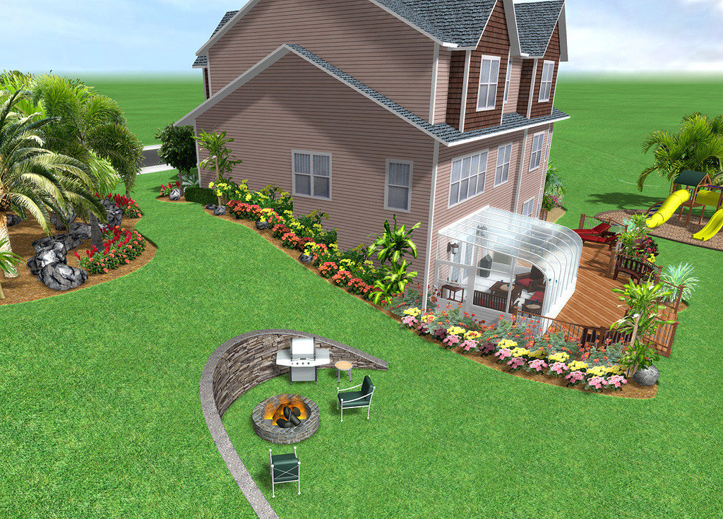 Backyard Design Software
 Home Landscape Software Features