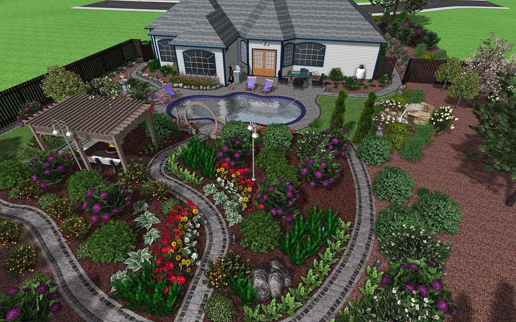 Backyard Design Software
 Landscape Ideas from Me Landscape plans with pictures