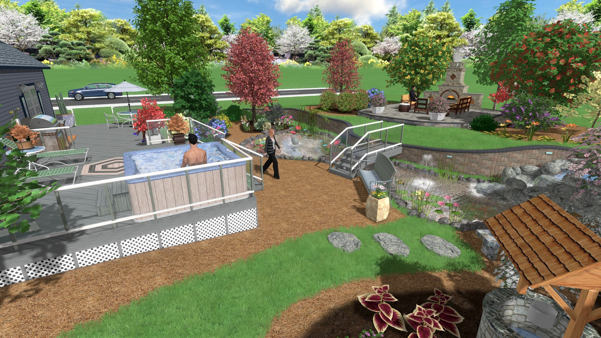 Backyard Design Software
 Landscape Design Software Gallery