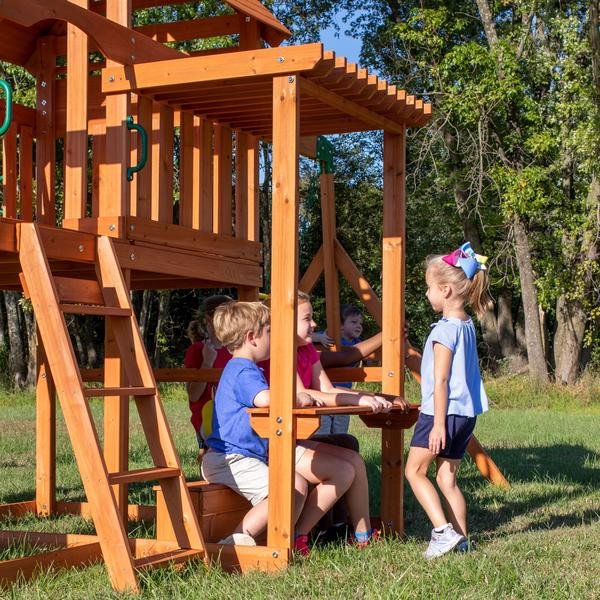 Backyard Discovery Monticello
 Monticello Wooden Swing Set Playsets